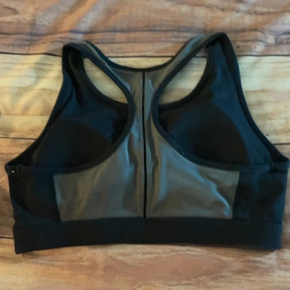 Splendid Suede & Jersey Racerback Sport Bra, Med - Picture 5 of 11